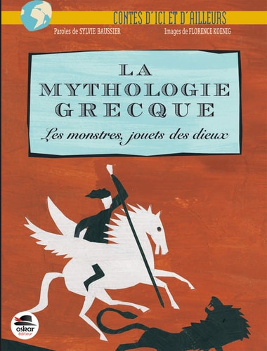 MYTHOLOGIE GRECQUE LA, de Sylvie Baussier | portada del libro