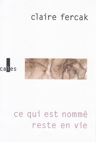 CE QUI EST NOMME RESTE EN, de Claire Fercak | portada del libro