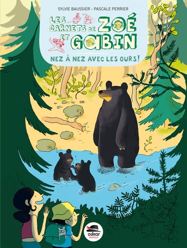 NEZ A NEZ AVEC LES OURS, de Sylvie Baussier | portada del libro