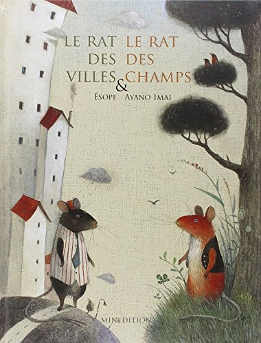 RAT DES VILLES ET LE RAT DES CHAMPS, de Ésope | portada del libro