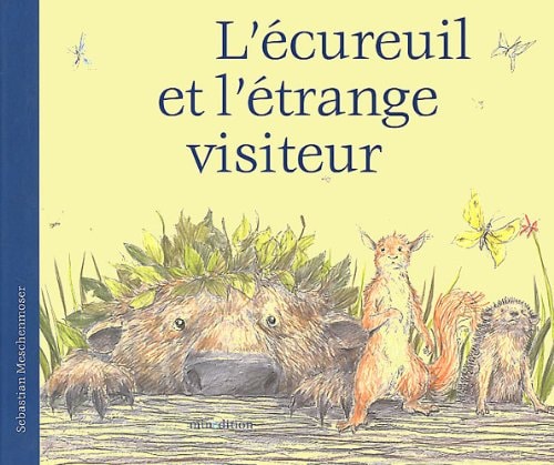 ECUREUIL ET L'ETRANGE VISITEUR, de Sebastian Meschenmoser | portada del libro