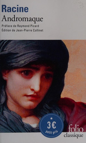 ANDROMAQUE, de Jean Racine | portada del libro