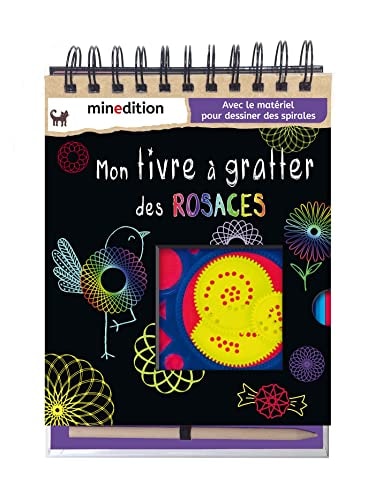 MON LIVRE A GRATTER ROSACES, de Carolin Hensler | portada del libro