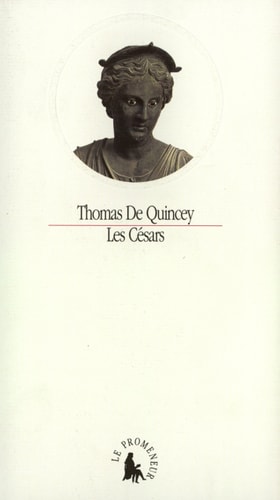 LES CESARS, de Thomas De Quincey | portada del libro