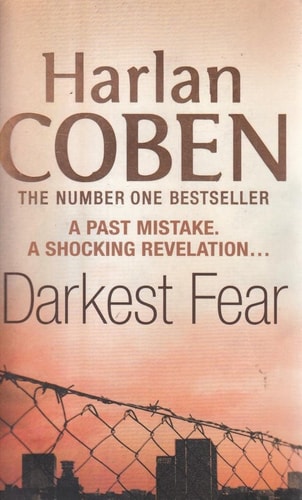 DARKEST FEAR, de Harlan Coben | portada del libro