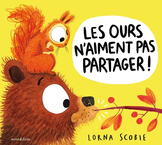 LES OURS N'AIMENT PAS PARTAGER, de Lorna Scobie | portada del libro