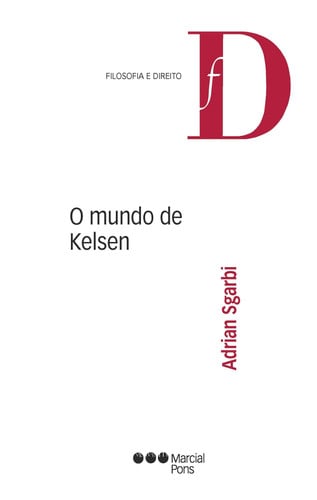 O MUNDO DE KELSEN, de SGARBI | portada del libro