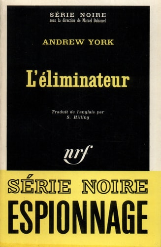L'ELIMINATEUR, de Andrew York | portada del libro