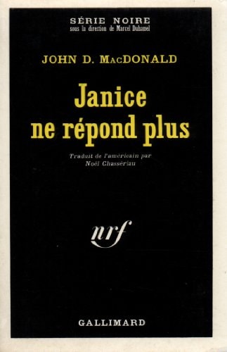 JANICE NE REPOND PLUS, de John D. MacDonald | portada del libro