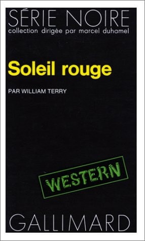 SOLEIL ROUGE, de William Terry | portada del libro