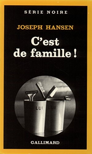 C'EST DE FAMILLE, de Joseph Hansen | portada del libro