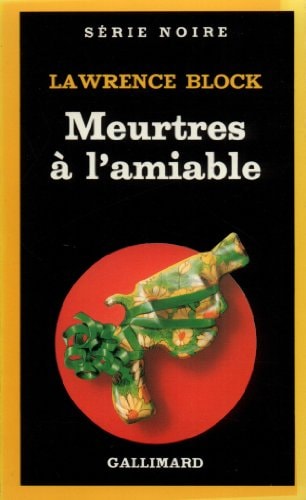 MEURTRES A L'AMIABLE, de Lawrence Block | portada del libro