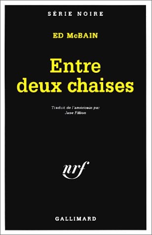 ENTRE DEUX CHAISES, de Ed McBain | portada del libro