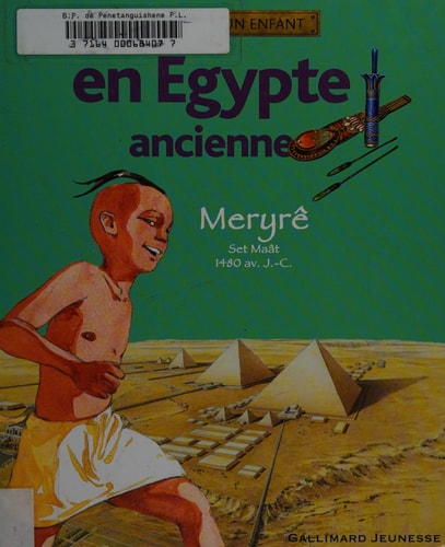 EN EGYPTE ANCIENNE, de Amandine Marshall | portada del libro