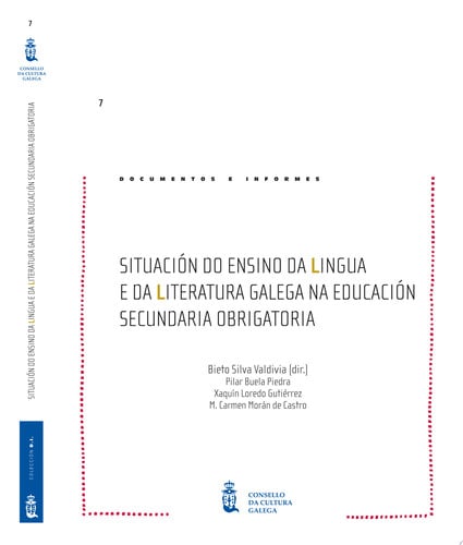 Situación do ensino e da lingua e da literatura galega na Educación Secundaria Obligatoria | portada del libro