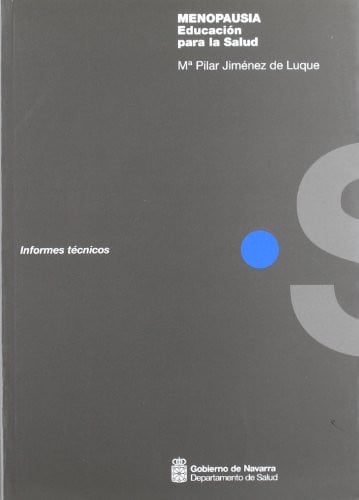 MENOPAUSIA, de JIMENEZ DE LUQUE | portada del libro