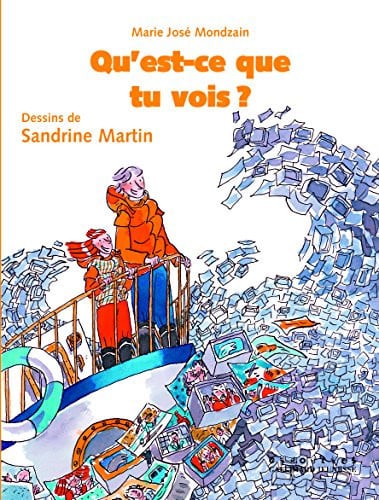 QU'EST-CE QUE TU VOIS ?, de MONDZAIN | portada del libro