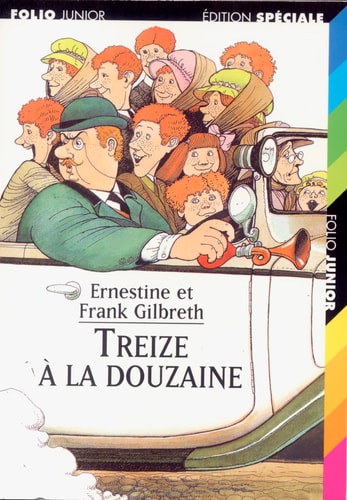 Treize a la Douzaine, de Ernestine Gilbreth Carey | portada del libro