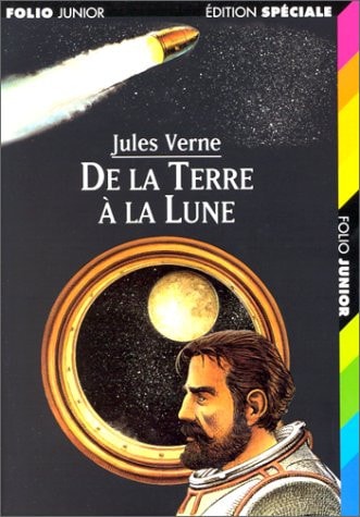 DE LA TERRE A LA LUNE, de Jules Verne | portada del libro