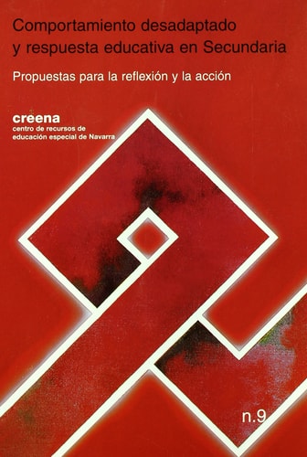 COMPORTAMIENTO DESADAPTADO Y RESPUESTA EDUCATIVA EN SECUNDARIA | portada del libro