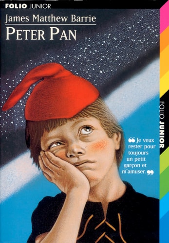 Peter Pan, de James Matthew Barrie | portada del libro