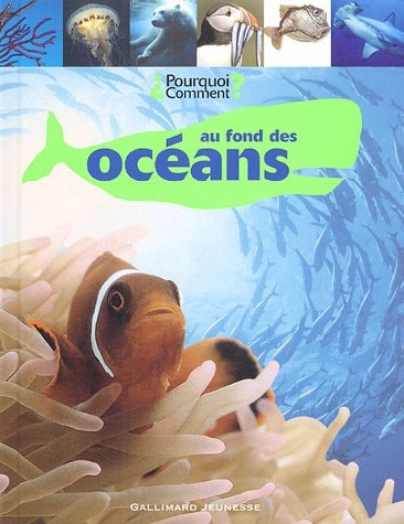 AU FOND DES OCEANS, de COLLECTIFS JEUNESSE | portada del libro