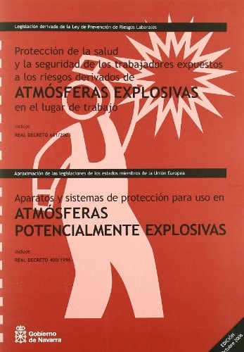 PROTECCION DE LA SALUD Y LA SEGURIDAD DE LOS TRABAJADORES EXPUESTOS A LOS RIESGOS DERIVADOS DE ATMOS | portada del libro