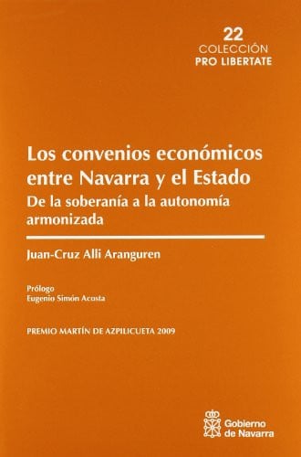 Los convenios económicos entre Navarra y el Estado, de Alli Aranguren | portada del libro