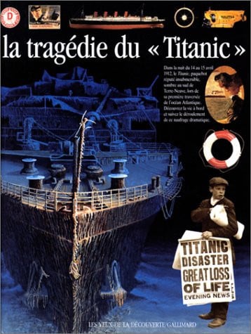 LA TRAGEDIE DU TITANIC, de ADAMS | portada del libro