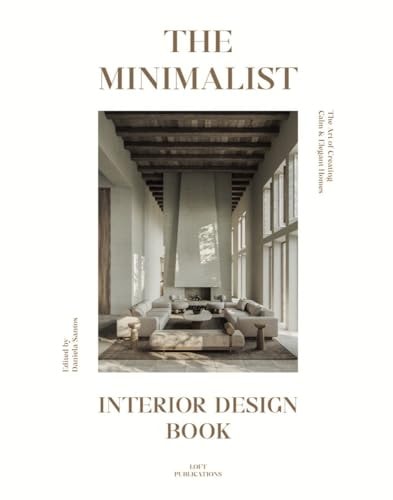 INTERIORES MINIMALISTAS HOGARES EN CALM, de SANTOS DANIELA | portada del libro