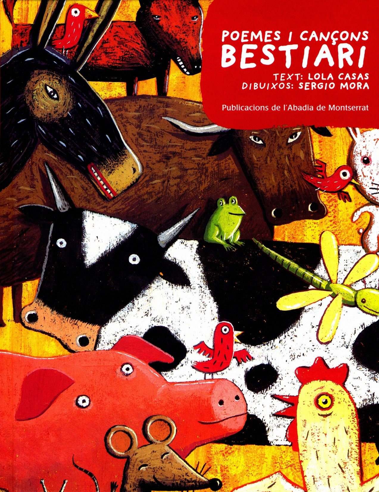 POEMES I CANÇONS. BESTIARI, de CASAS | portada del libro