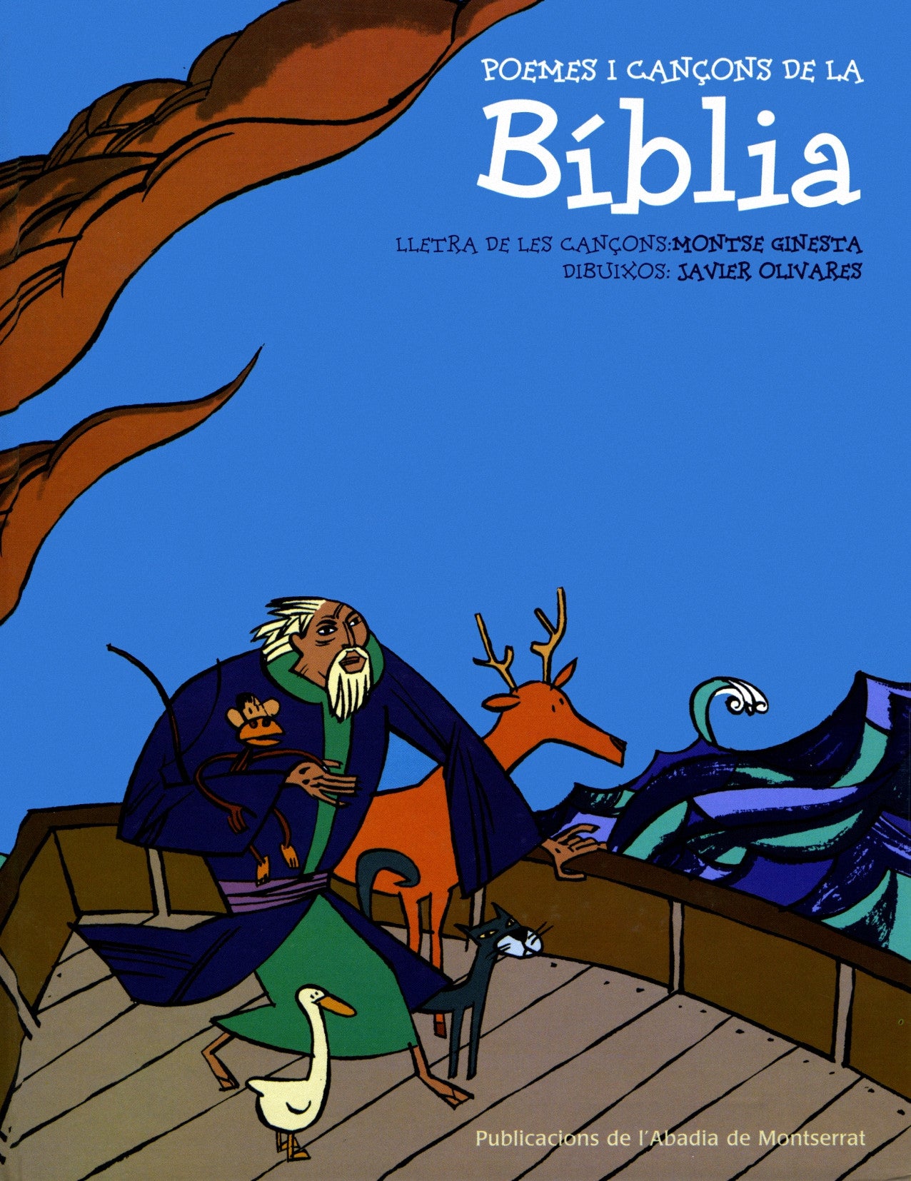 Poemes i cançons de la Bíblia (llibre i CD), de Ginesta Clavell | portada del libro