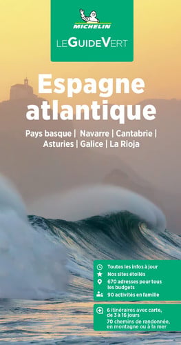 GUIA VERDE ESPAGNE NORD OUEST COTE ATLANTIQUE (00523), de GUIDE VERT ESPAGNE NORD-OUEST COTE ATLANTIQUE | portada del libro