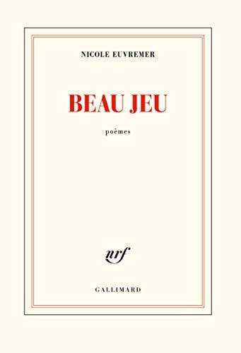 BEAU JEU, de NICOLE EUVREMER | portada del libro