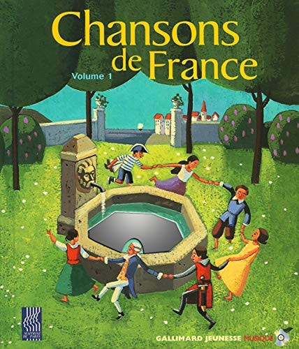 Chansons de France Cd, de Alain Louvier | portada del libro