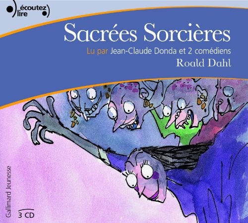 SACREES SORCIERES CD, de Roald Dahl | portada del libro