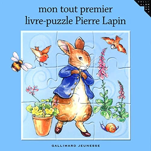 MON TOUT PREMIER LIVRE-PUZZLE PIERRE LAPIN, de Beatrix Potter | portada del libro