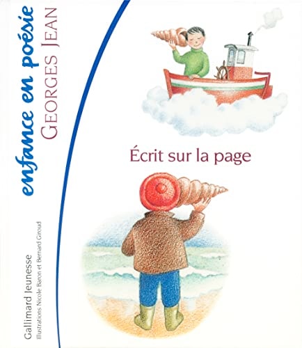 ECRIT SUR LA PAGE, de Georges Jean | portada del libro