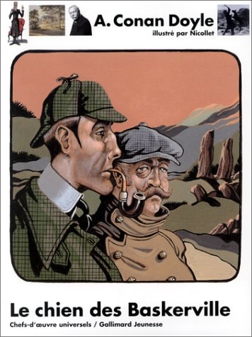 LE CHIEN DES BASKERVILLE, de Arthur Conan Doyle | portada del libro