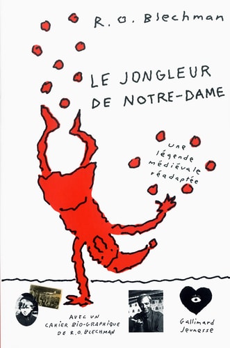 LE JONGLEUR DE NOTRE-DAME, de Robert O. Blechman | portada del libro