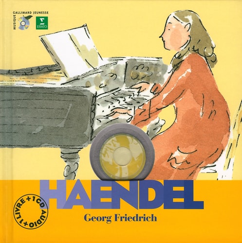 Haendel (Livre CD), de Mildred Clary | portada del libro