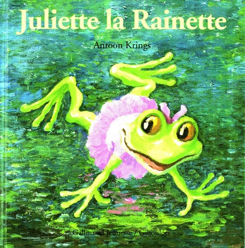 Juliette la rainette, de KRINGS | portada del libro