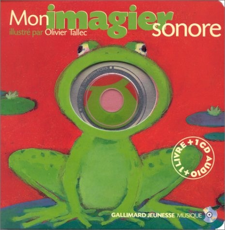 Mon imagier sonore, de Olivier Tallec | portada del libro