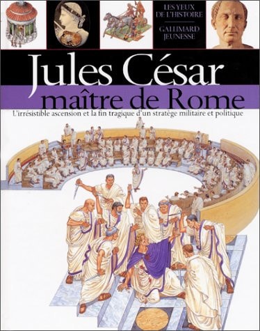 JULES CESAR MAITRE DE ROME, de Richard Platt | portada del libro