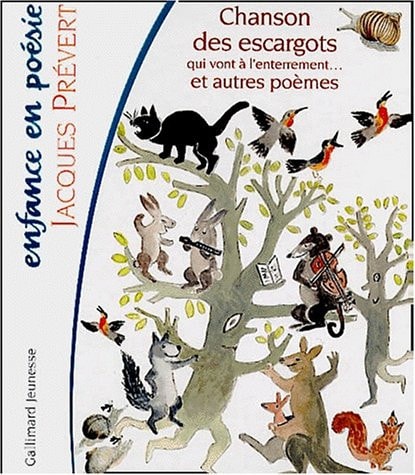 Chanson des escargots, de Jacques Prévert | portada del libro
