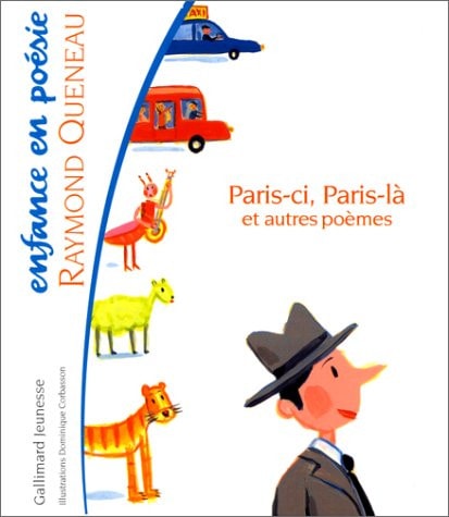 PARIS-CI PARIS-LA ET AUTRES POEMES, de Raymond Queneau | portada del libro