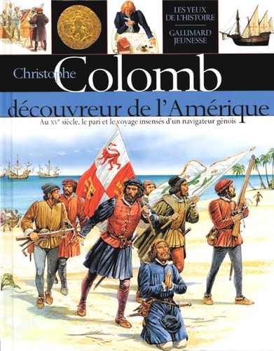 CHRISTOPHE COLOMB DECOUVREUR DE L'AMERIQUE, de Peter Chrisp | portada del libro