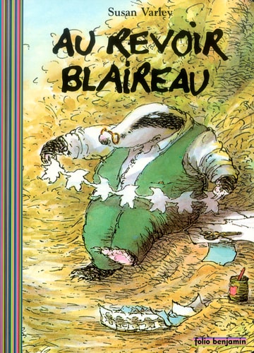 AU REVOIR BLAIREAU, de Susan Varley | portada del libro