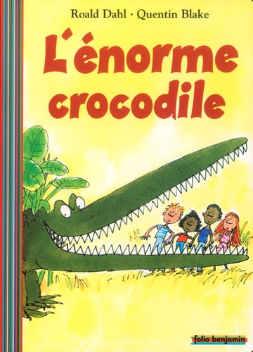L'ENORME CROCODILE, de Roald Dahl | portada del libro