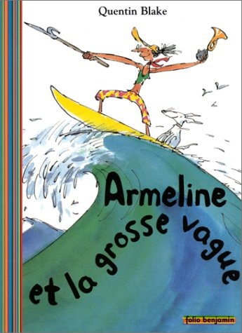 ARMELINE ET LA GROSSE VAGUE, de Quentin Blake | portada del libro